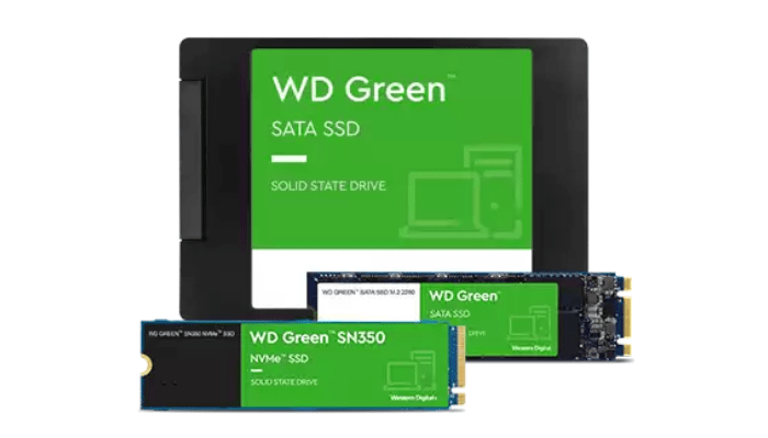 different colors of WD Drives