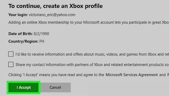 آموزش ساخت اکانت بازی ایکس باکس (xbox)