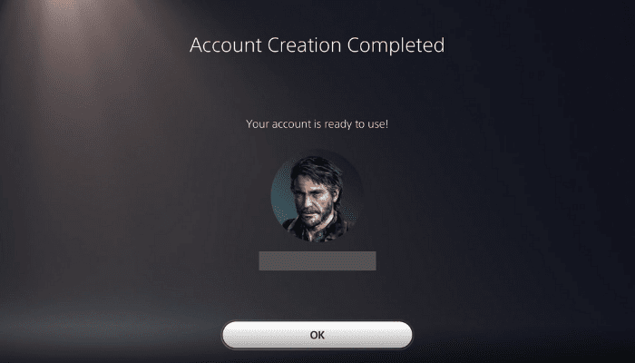 how to create ps5 account