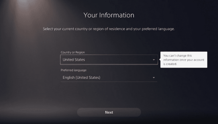 ساخت اکانت رایگان PS5