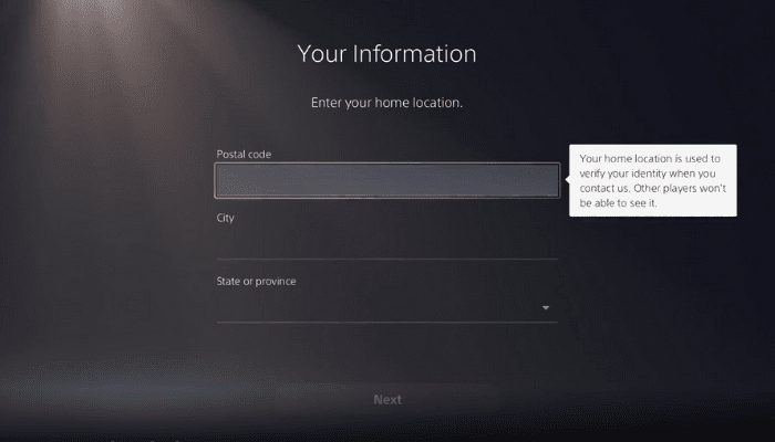 ساخت اکانت پلی استیشن 5