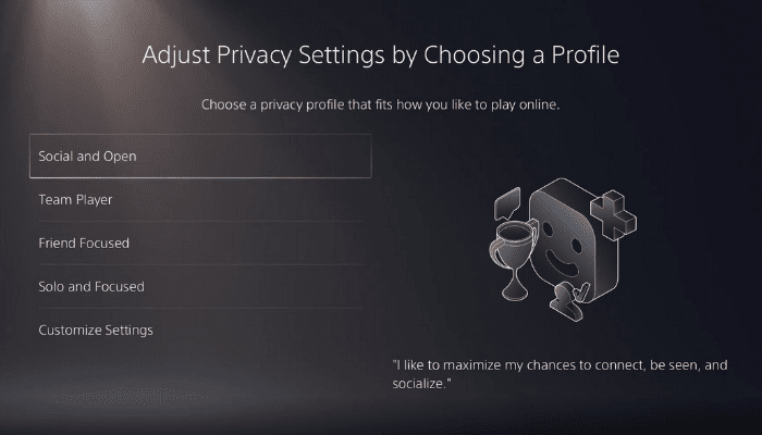 create ps5 account