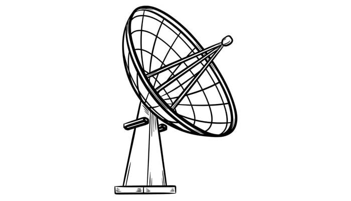 آنتن dish از انواع آنتن های جهت دار