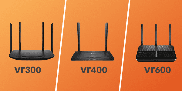 مقایسه مودم های TPlink VR300 (ver 1.20) – TPlink VR400 (ver 3) – Tplink VR600(ver 3)