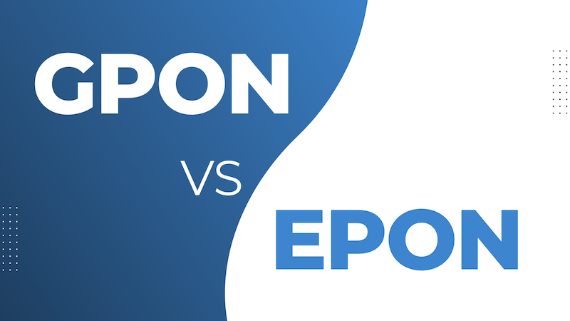 معرفی انواع شبکه های PON (شبکه های نوری غیرفعال) ؛ تفاوت GPON و EPON